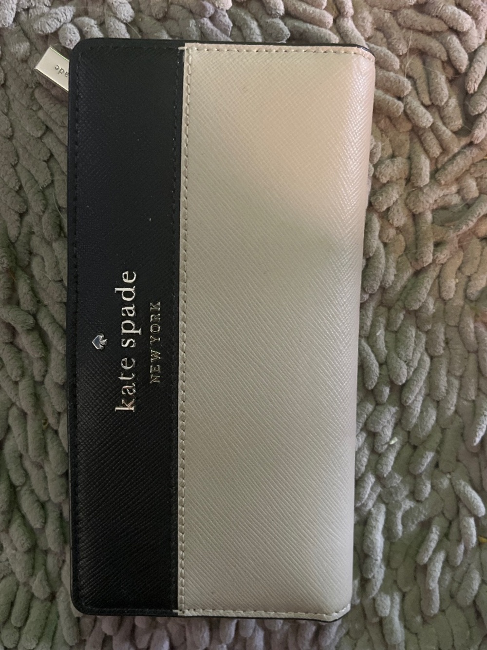 Kate Spade Staci Colorblock Large Slim Bifold Wallet
